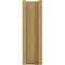 Ekena Millwork 8-in W x 32-in D x 40-in H Imperial Block Rough Cedar Woodgrain TimberThane Outlooker, Primed Tan OUTUR080X32X40IMP44RCPR - alternate 2